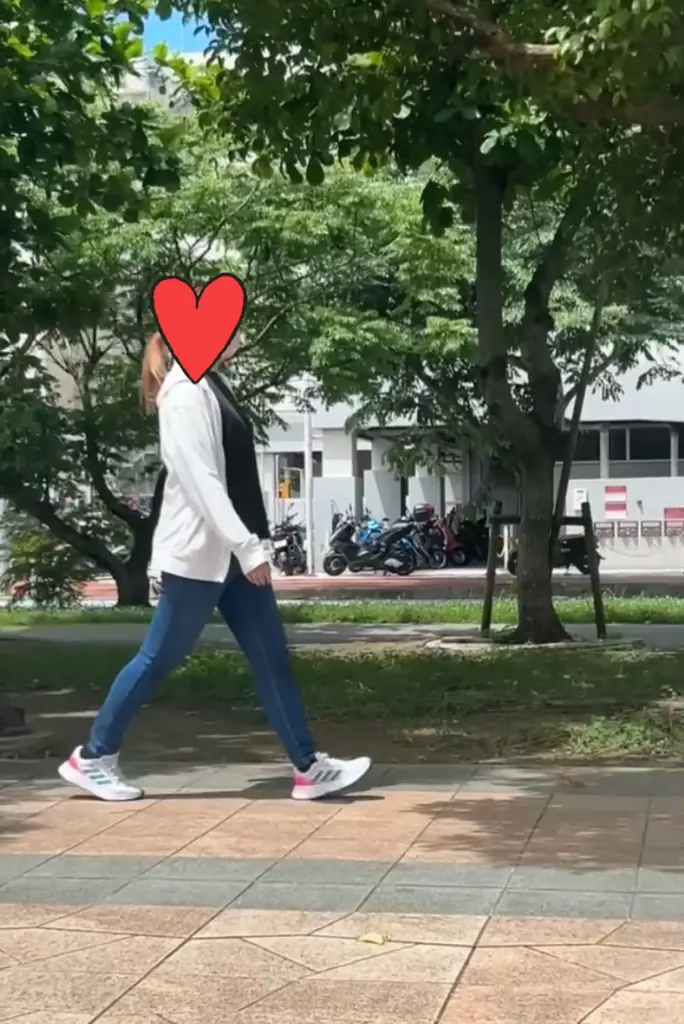 Tさん歩き方アフター
