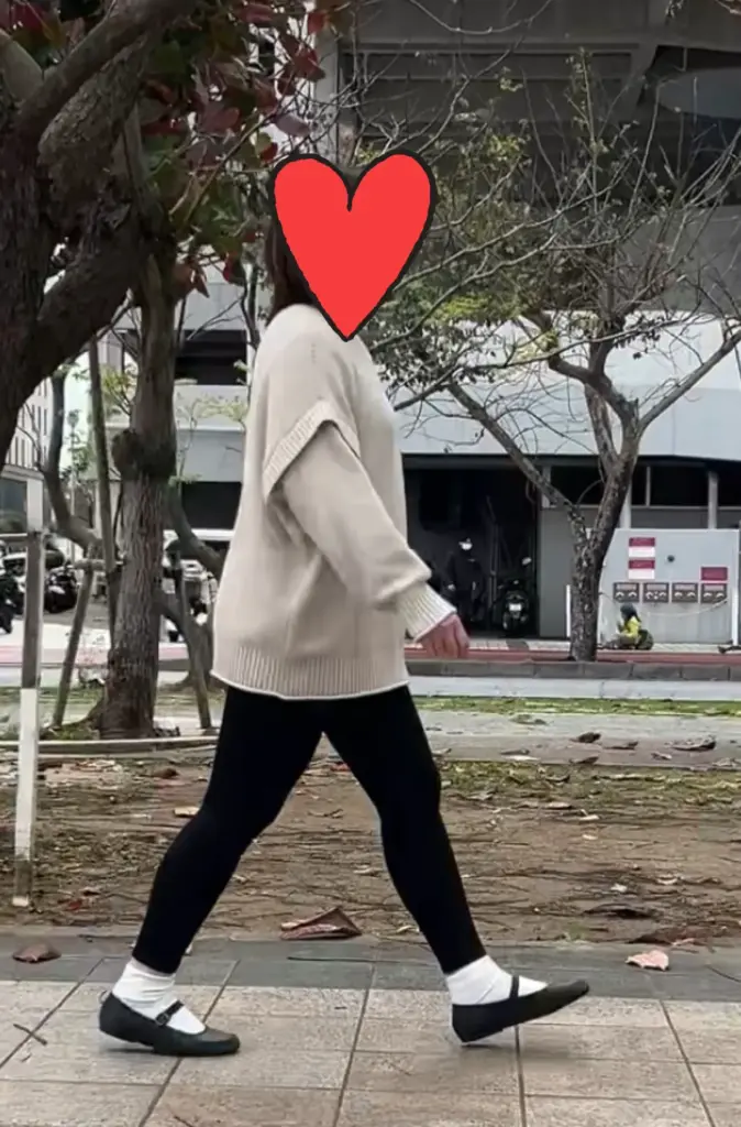 Sさん歩き方アフター